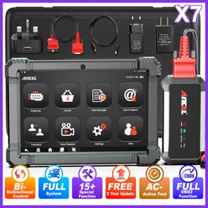 Ancel X7 OBD2 All System Scanner Code Reader Diagnostic Tool ECU Coding ABS SAS - Picture 1 of 11