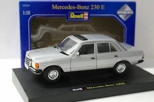 REVELL 1983 Mercedes Benz 230E W123 Silver Blue LE 1000 1:18 New Item*VERY RARE! - Picture 1 of 2