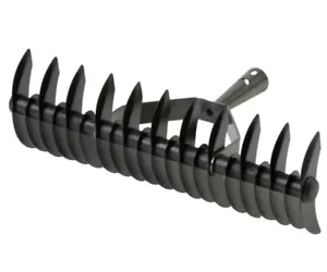 Rasenlüfter Rasenkamm Vertikutierer Handvertikutierer belüfter beschichtet 380mm - Bild 1 von 1