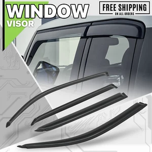 Smoke Window Visor Shade Vent Wind Rain Deflector Guard fit 97-01 Toyota Sequoia - Picture 1 of 6