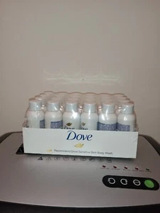 DOVE Sensitive Skin Body Wash Travel Size 1.8 oz Lot Of 24 Hypoallergenic NIB - Picture 1 of 2