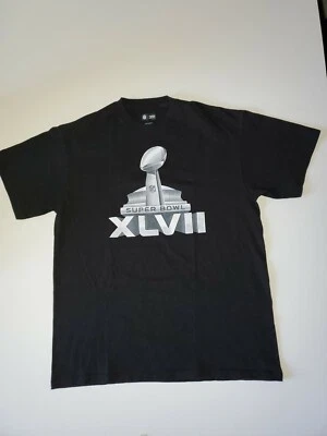 Superbowl XLVII Trofeo Lombardi Grande Equipo NFL Ropa Camisa Cuervos vs 49ers Foto 1 de 4