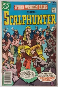 weird western tales #42, dc comics 1977, starring scalphunter, bronze age - Picture 1 of 9