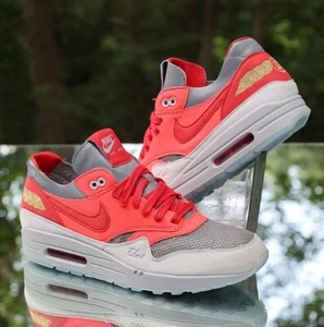 Nike Air Max 1 CLOT Kiss of Death Men’s Size 11.5 Solar Red Custom DD1870-600 - Picture 1 of 13