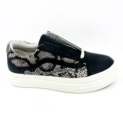 Vans Vault Super Comfycush Old Skool (Snake Pony) Black Marshmallow Womens Shoes - Image 1 of 4