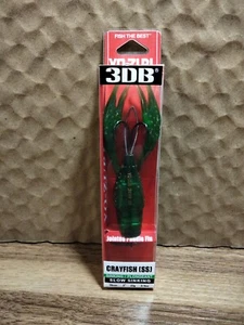 Yo-Zuri Lures 3DB Crayfish Jointed Paddle Fun Slow Sinking 3" 23g 3/4oz Green - Picture 1 of 12