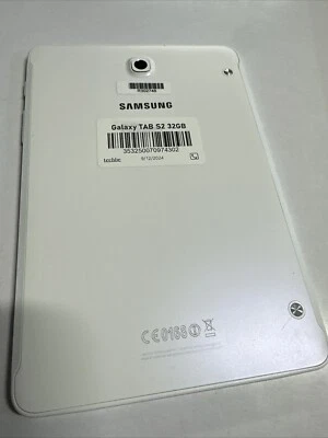 Samsung Galaxy Tab S2 SM - T719 32GB, Wi-Fi  + Sim 9.7'' inch White - Next Day - Image 1 of 3