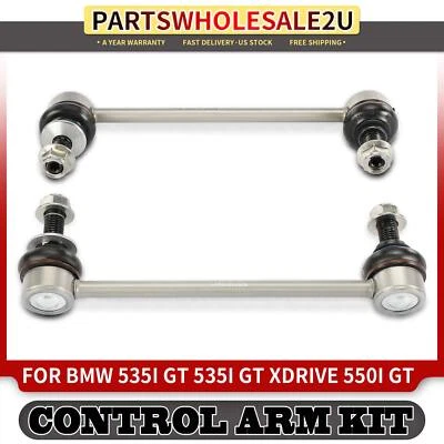 2x Rear Left & Right Sway Bar Link for BMW 535i GT 535i GT xDrive 550i GT 10-17 - Image 1 of 4