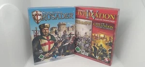 2x Big Box Civilization IV 4 Add on Doppelpack + Stronghold Crusader - Bild 1 von 5