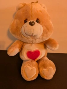 Vintage Care Bears Tender Heart Bär Plüsch 13 Zoll Kenner 1983 - Bild 1 von 3