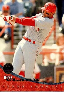 Will Clark Baseball Trading Card Texas Rangers MLB Donruss 1994 #404