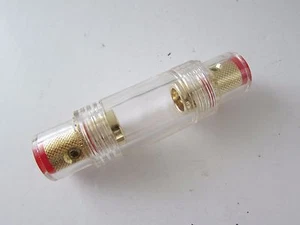 JBC FH-48M Round AGU Fuse Holder Gold New - Picture 1 of 7
