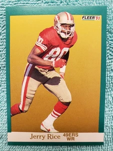 Fleer Jerry Rice #363 1991 San Francisco 49ers  - Imagen 1 de 4