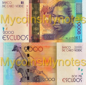CAPE VERDE 2000 Escudos, 2024, PNew, Signature and New Date, UNC - Picture 1 of 3