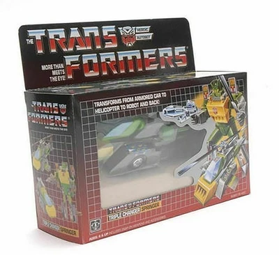 ВИНТАЖНЫЙ ТРАНСФОРМЕР G1 ТРОЙНОЙ ЧЕЙНДЖЕР SPRINGER Aerial Defenge подарок игрушки Hot - Изображение 1 из 4