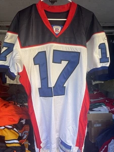 BUFFALO BILLS NFL GAME USED WORN 2003 Reebok NFL #17 JERSEY/jennings-Josh Allen - Picture 1 of 5
