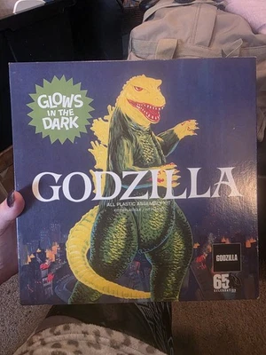 Godzilla Glow In The Dark Model Kit 65th Anniversary - Image 1 of 3