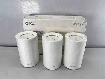 TP-Link Deco BE10000 Wi-fi 7 Mesh System 3 Pack- White - Image 1 of 4