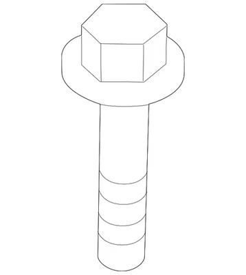 Genuine Ford Camshaft Sensor Bolt W500214-S300 - Image 1 of 4