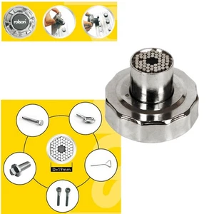 Universal Drive Palm Ratchet Wrench Screw Nut Bolt Socket Handy Tool - Picture 1 of 3