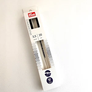 Prym Double Point Knitting Needles Ergonomics 20 cm Stärken 3,5 mm Triangular - Picture 1 of 10