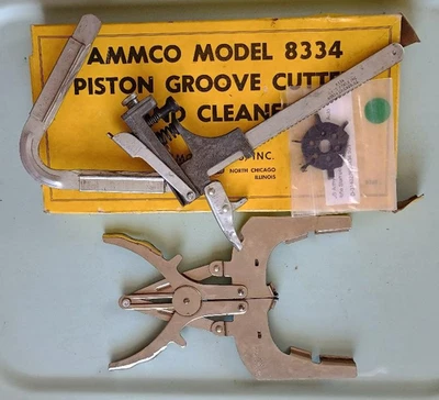 LOTE DE FERRAMENTAS DE RECONSTRUÇÃO DE MOTORES AUTOMOTIVOS COMPRESSOR DE MOLA ANEL DE PISTÃO FERRAMENTAS - Imagem 1 de 4