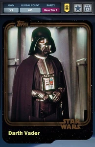 2015 DARTH VADER T8 BASE BROWN *AWARD* SWCT DIGITAL - Picture 1 of 2