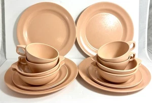 Servicio de melamina Melmac Mallo Ware de colección para 4 • MCM Cottagecore - Imagen 1 de 7