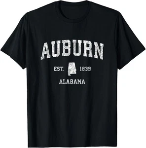 Auburn Alabama Al Vintage Athletic Sports Design T-shirt Sweatshirt - Picture 1 of 8