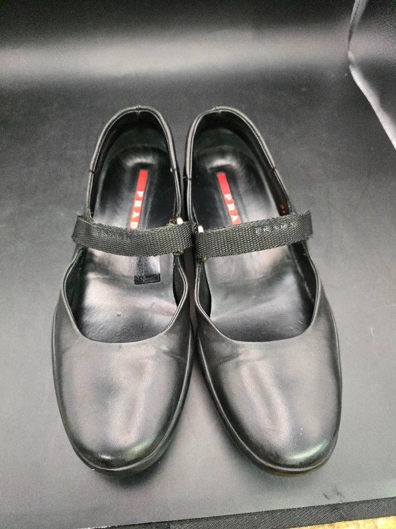 PRADA Women's Leather Upper Mary Jane for sale | eBay