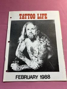 TATTOO LIFE MAGAZINE - February 1988 - Picture 1 of 10