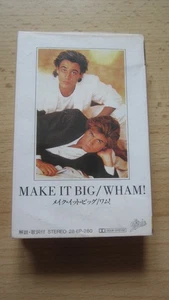 WHAM (George Michael) Make it Big cassette pressage original JAPON 1984 JAPAN !! - Picture 1 of 9