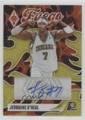 2023-24 Panini Phoenix Fuego Auto Yellow 10/35 Jermaine O'Neal #FA-JON - Image 1 of 3