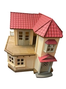 SYLVANIAN FAMILIES RED ROOF LARGE HOUSE BEECHWOOD HALL - Picture 1 of 11