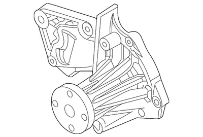 Ford Fiesta 2011-2019 original - bomba de agua 7S7Z-8501-P Foto 1 de 4