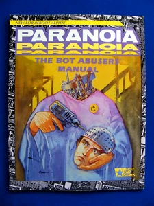 The Bot Abusers Manual - Paranoia RPG - West End Games - VG - Picture 1 of 2