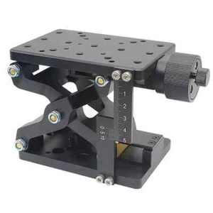 Z-Axis Precision Lifting Table 120x80MM Manual Fine-Tuning Platform Stroke 60MM - Picture 1 of 6