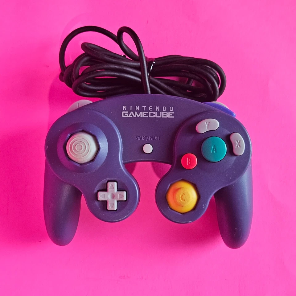 Official Nintendo GameCube Controller PURPLE INDIGO 👾 OEM Wii Remote DOL-003 - Image 1 of 1
