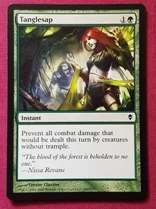 Magic The Gathering ZENDIKAR TANGLESAP green card MTG - Bild 1 von 2
