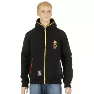 LRG Clothing & Equipment Multicolor Zip Up Jacket Hoodie Men’s Size L - Picture 1 of 16