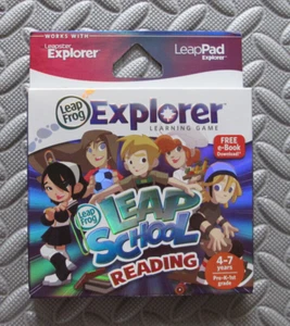 LeapFrog LeapSchool Reading Learning Game - Picture 1 of 2