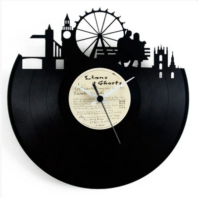 Vinyl Record Clock - London - Image 1 of 4