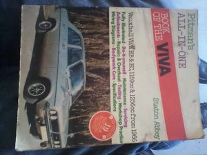 Pitmans All in One Book of the Vauxhall Viva Staton Abbey HB HC 1159 1256 1966 - Picture 1 of 1