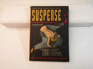 SUSPENSE HIGH TENSION STORIES Spring 1951 Sci-Fi, Mystery, Crime, Fantasy - Bild 1 von 10