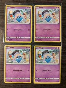 4x Inkay 069/198 Pokemon card Chilling Reign common NM - Picture 1 of 1