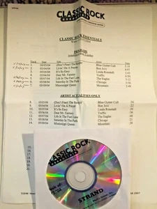 RADIO SHOW 5/2/04 ROCK ESSENTIALS: BLUE OYSTER CULT, TRAFFIC, MOUNTAIN, BON JOVI - Picture 1 of 5