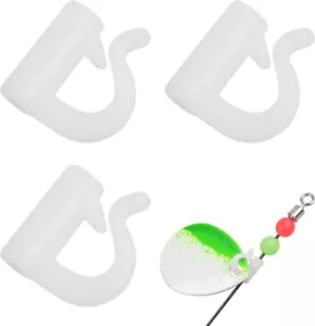 Quick Change Spinner Clevis - 100Pcs Fishing Plastic Quick Snaps for Spinner Bla - Picture 1 of 12