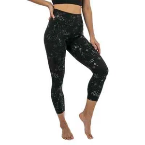NWT Nanette Lepore Women's Zodiac Crop Leggings Pants Black XL (MSRP $68) - Picture 1 of 6
