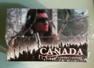 cbc CANADA A PEOPLE'S HISTORY series 1 peoples VHS VIDEOTAPE NEW dings / tear - Picture 1 of 3