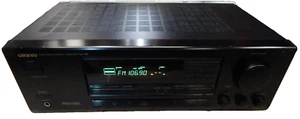 ONKYO TX-SV434 5.1 Channel Receiver Tuner Amplifier A/V-Black-Works Great!! - Picture 1 of 8